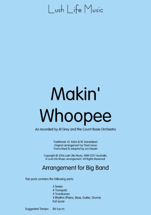 MAKIN' WHOOPEE (Basie)